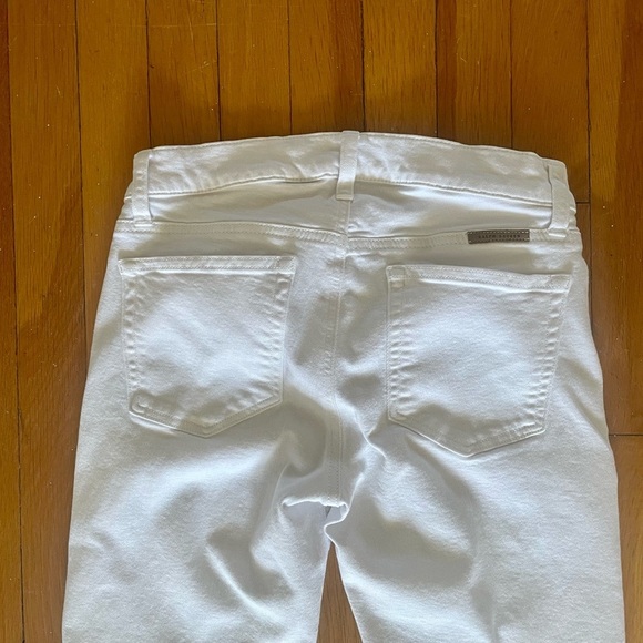 ☀️RALPH LAUREN Skinny White Denim Jeans size 28 stretch Summer Fitted Excellent! - Picture 6 of 8